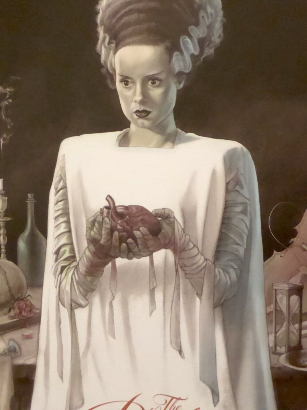 NEW LE #277/325 BRIDE OF FRANKENSTEIN JONATHAN BURTON MONDO ART PRINT POSTER - Picture 4 of 9